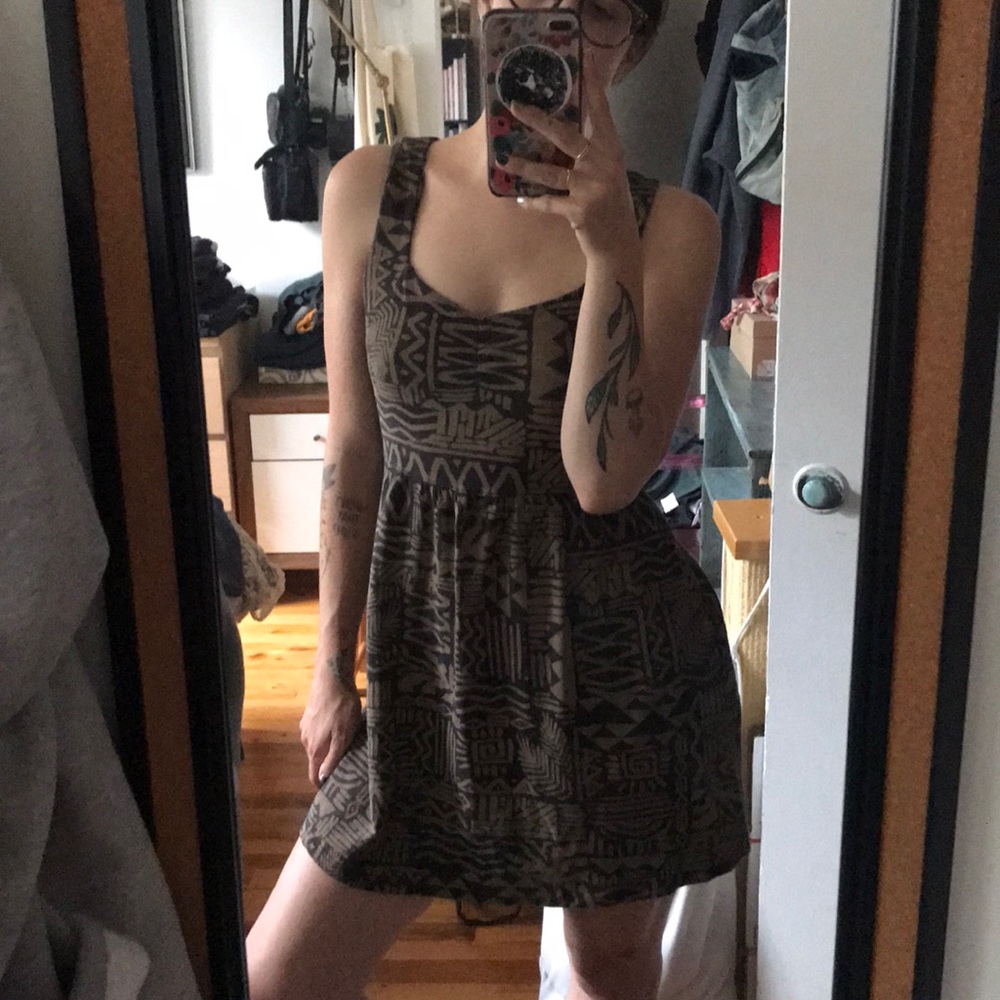 Urban Outfitters mini dress with open back